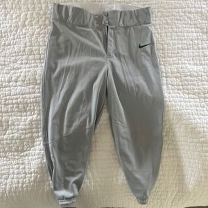 Nike grey baseball pants knickers Men’s small